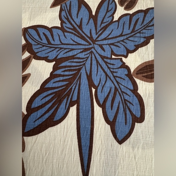 Bohemian Tropical Print Loose Fit V-Neck A-Line Spaghetti Straps Cami Dress - Picture 6 of 9